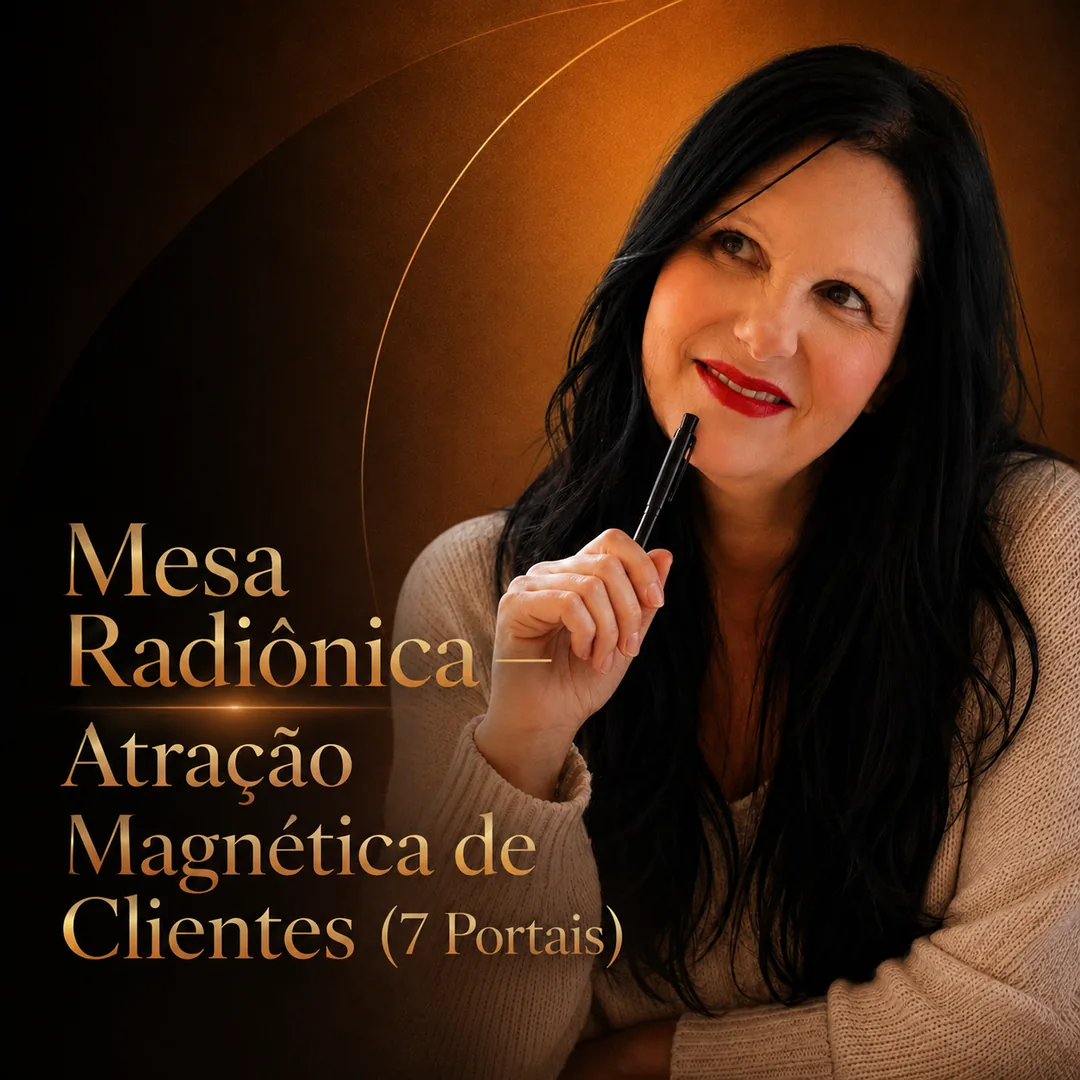 Mesa Radiônica — Atração Magnética de Clientes (7 Portais)
